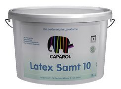 Caparol Latex-Samt 10 Wandfarbe seidenmatt weiß...