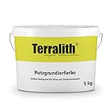 Terralith Putzgrundierfarbe weiß -5 kg-