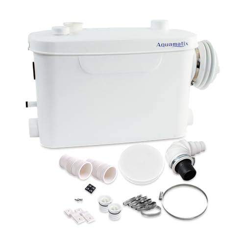 Aquamatix Hebeanlage 400W Sanitär Abwasserpumpe...