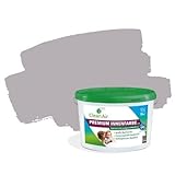 Premium Innenfarbe Clean Air Wandfarbe Matt lila Ohne Konservierungsmittel Premiumqualität Für Innen Plum Taupe 4 10 L