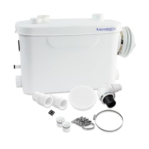 Aquamatix Hebeanlage 400W Sanitär Abwasserpumpe...
