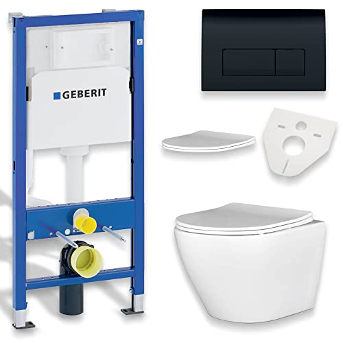 KOLMAN WC Set: Geberit Duofix Basic UP 100...