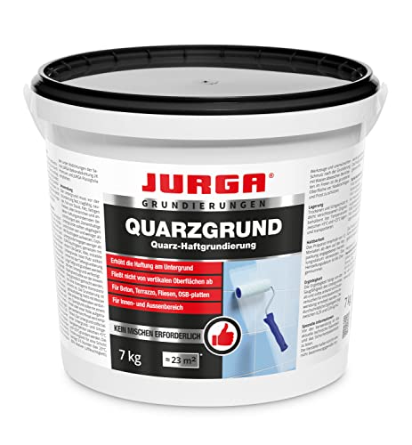 JURGA Quarzgrund Weiß 7 kg - Haftgrund Fliese auf...