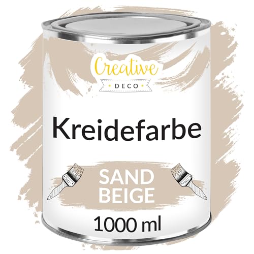 Creative Deco Beige Kreidefarbe 1000 ml |...