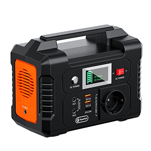 Tragbare Powerstation 200W Powerbank 151Wh Camping...