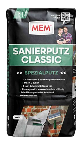 MEM Sanierputz Classic 25 kg weiss - Isoputz -...