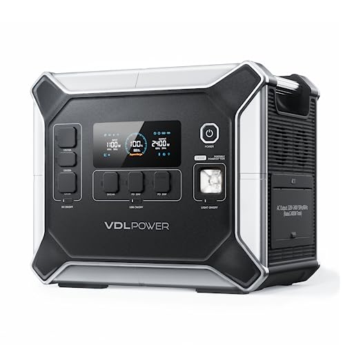 VDL Tragbare Powerstation 2400W, 2048Wh...
