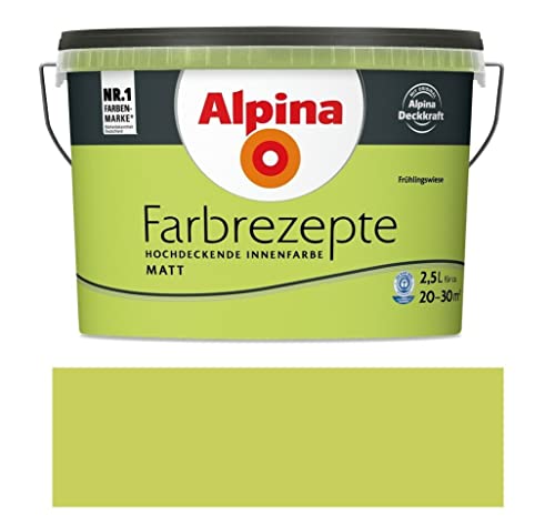 Alpina Farbrezepte Frühlingswiese matt 2,5 Liter