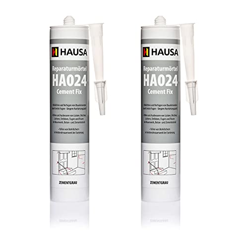 2 x HAUSA Reparaturmörtel Cement Fix HA024...