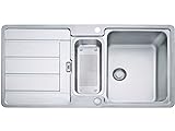 Franke Hydros HDX 254 Edelstahlspüle glatt Spülbecken Küchen-Spüle Flächenbündig