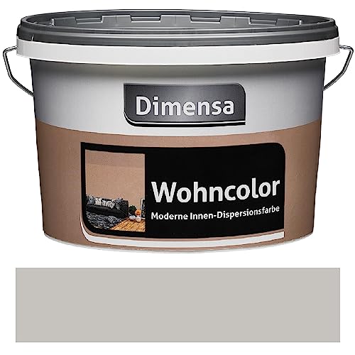 Dimensa Wohncolor bunte Wandfarbe hell-grau 2,5...