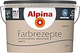 Alpina Wandfarbe, Farbrezepte 2,5 Liter Zartes...