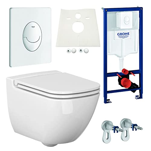 Grohe Rapid 3in1 + Ference WC + Drückerplatte +...