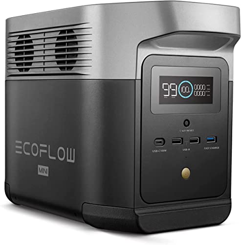 EcoFlow DELTA mini 882 Wh Stromgenerator versorgt...