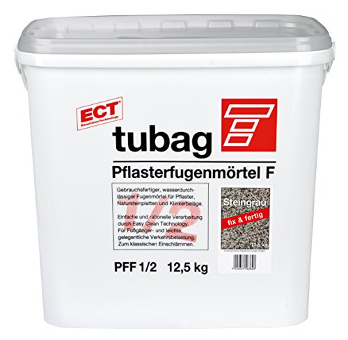 tubag Pflasterfugenmörtel PFF Steingrau 12,5kg...