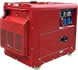 Morleos Generator 4800 W 7,5 PS Stromgenerator...