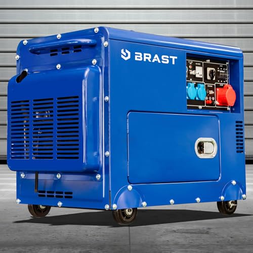 BRAST® Stromerzeuger Diesel | 5,7kW (7,7PS) mit...