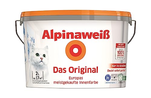 Alpinaweiß Das Original – optimal deckende und...